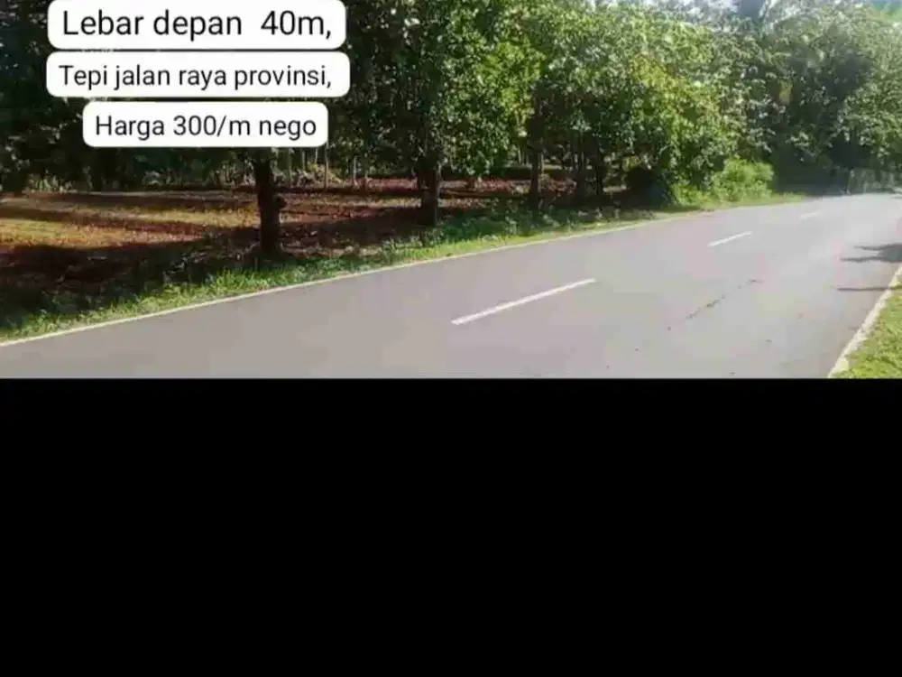 DIJUAL TANAG MURAH ZONA KUNING MANGKU JALAN PROPINSI KARANGANYAR -WONOGIRI