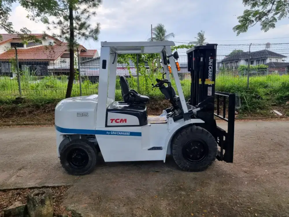 Forklift TCM 3,5 Ton,Matic,Tiang 3 Meter,Mesin S6S,Tahun 2020