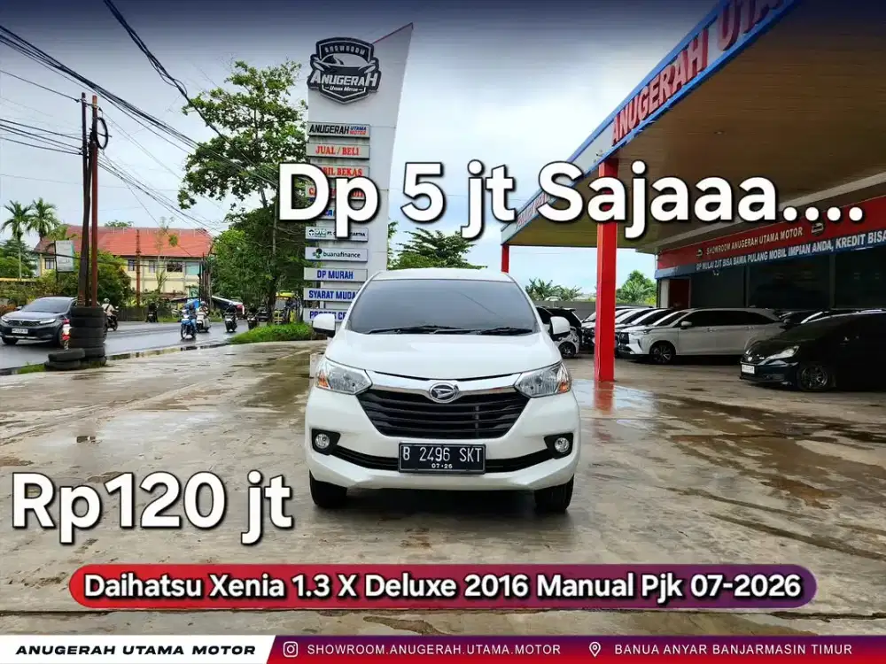 Dp5jt Xenia 1.3 X Dlx 2016 MT pjk07-2026