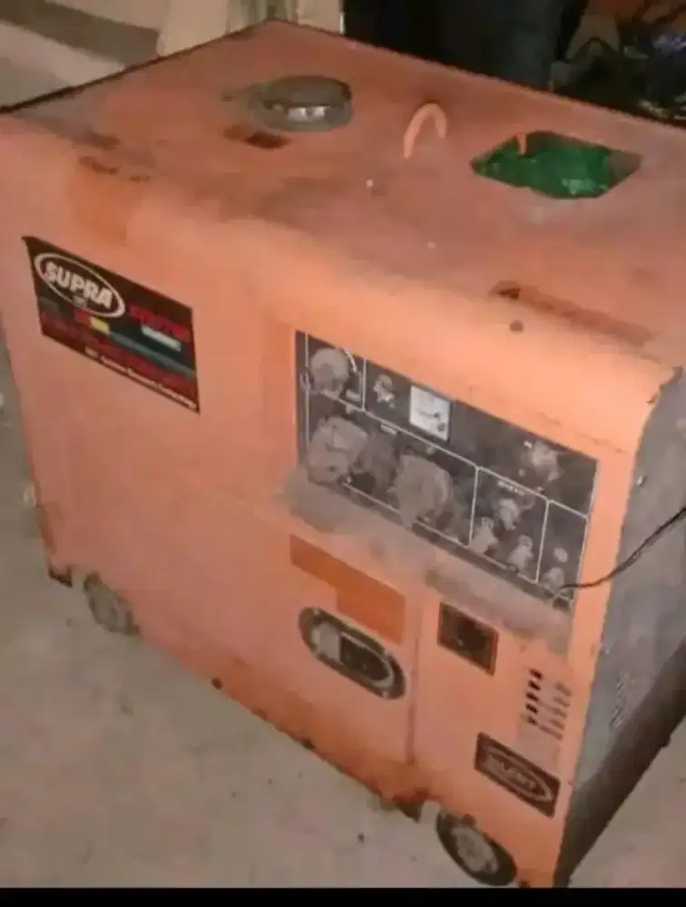 Terima genset rusak atau padam