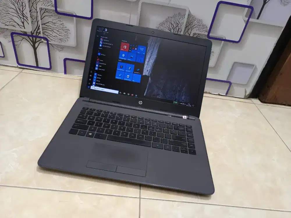 HP 240 G6 core i5-7200U dg ssd 512GB,ram 8gb,slim elegan,murah normal