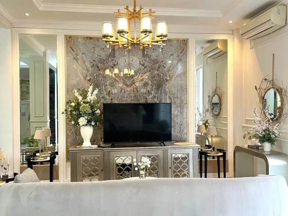 RUMAH MEWAH AMERICAN CLASSIC FULL FURNISH SERPONG LAGOON, TANGERANG SE