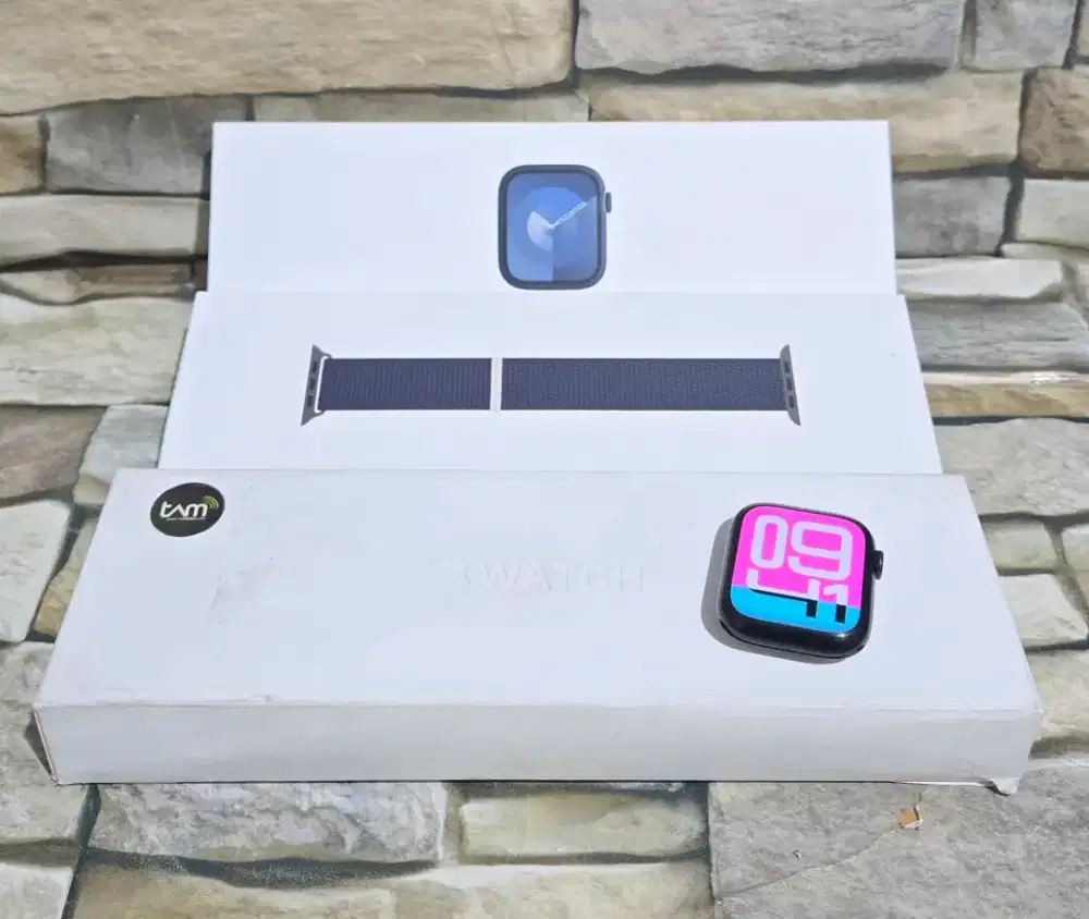 Apple Watch Series 9 45mm BH 100% Fulset segel mulus 98%