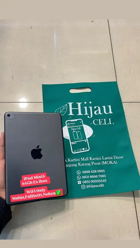 iPad Mini5 internal 64Gb Ex ibox