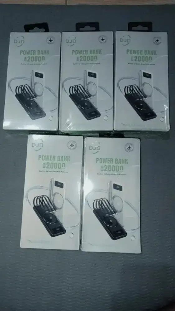 NEW DJD Powerbank 20.000mAh Fast Charging