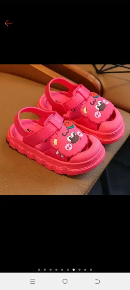 Sepatu anak perempuan umur 1.5 sampai 2 th