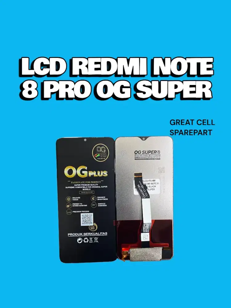 Lcd redmi note 8 pro OG SUPER/OG PLUS