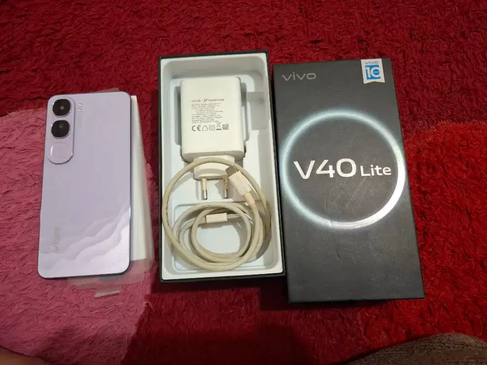 vivo v40 lite ram 8/128 gb second fullset ori