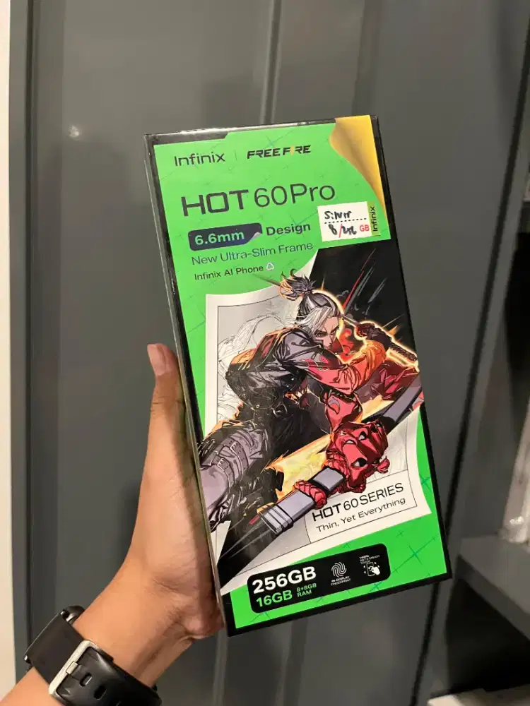 Infinix Hot 60 Pro 8GB+8GB/256GB Termurah New Segel