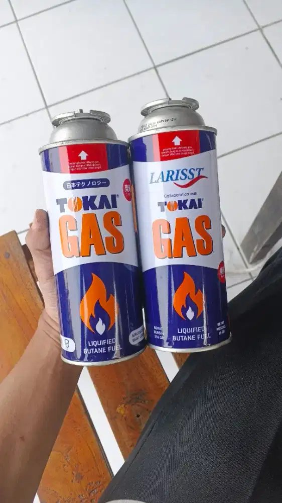 Isi Ulang Kaleng Gas Tokai Kompor Portabel Refill Butana Surabaya