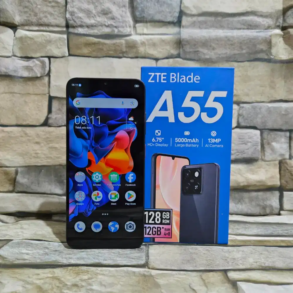 ZTE Blade A55 4/128 4G Fullset Segel Normal Mulus 98%