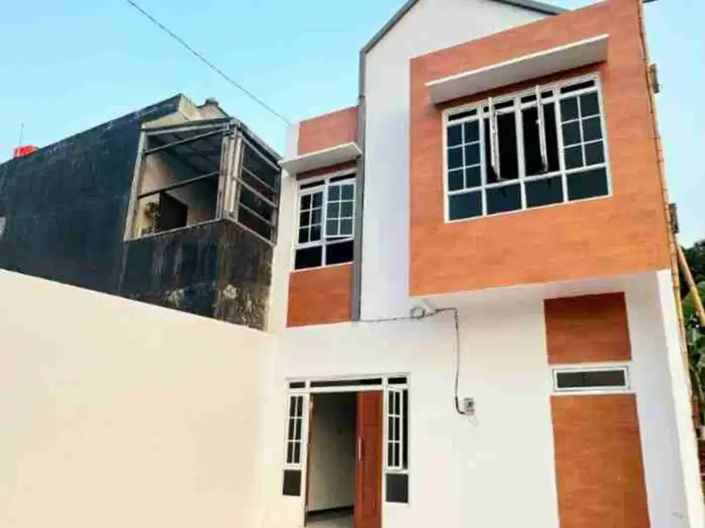 Hunian Asri 2 Lantai di Jatiasih kota Bekasi dengan konsep Scandinavia hanya 600 jutaan