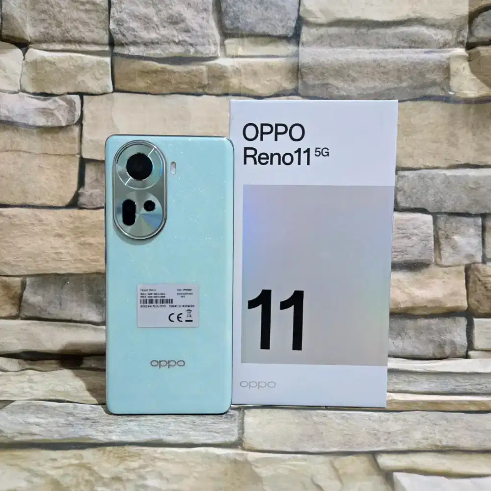 Oppo Reno 11 5G 8/256 Fullset Segel Normal Mulus 98%