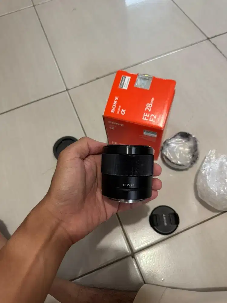 LENSA SONY 28mm f2 FE | Lensa sony full frame bekas