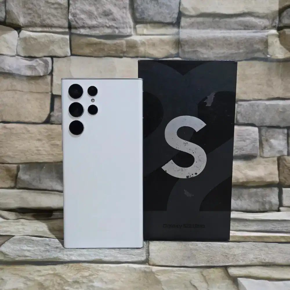 Samsung S22 Ultra 5G 12/256 Fullset Segel Normal Mulus 98%