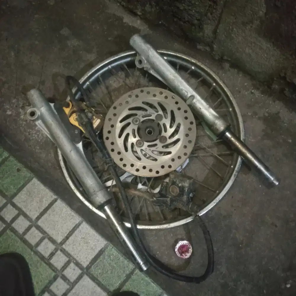 Paket set cakram dan shock