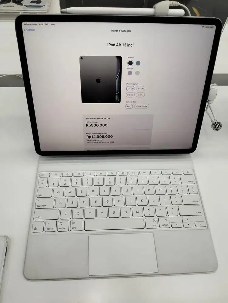 Cicilan iPad air 13 inci bebas 2x cicilan