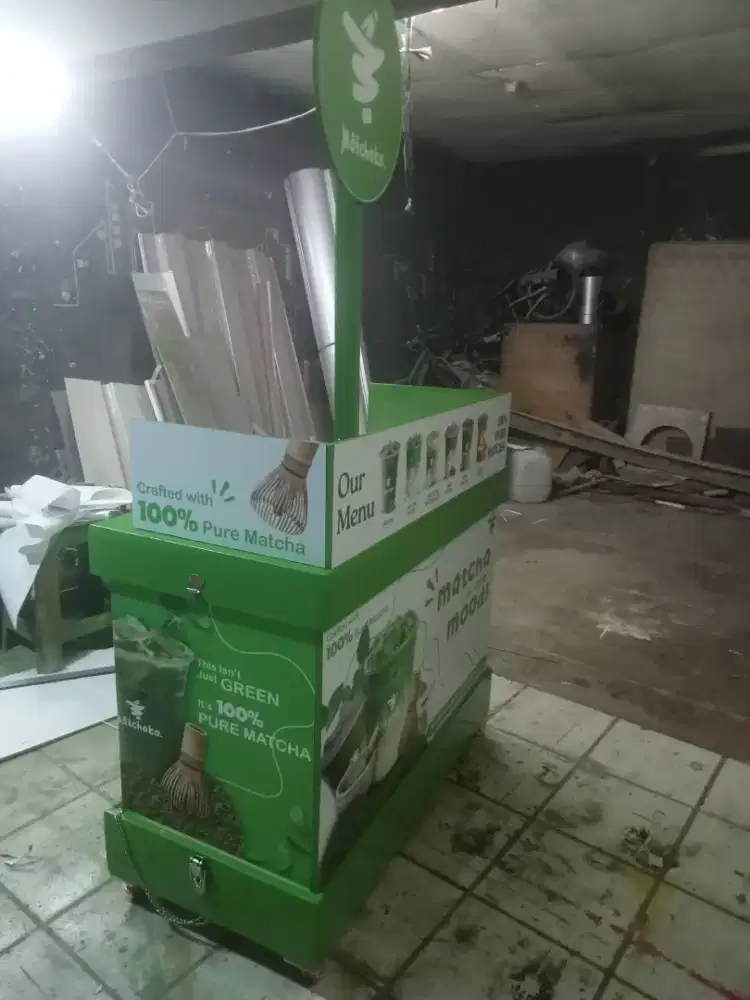 Booth lipat koper / portable