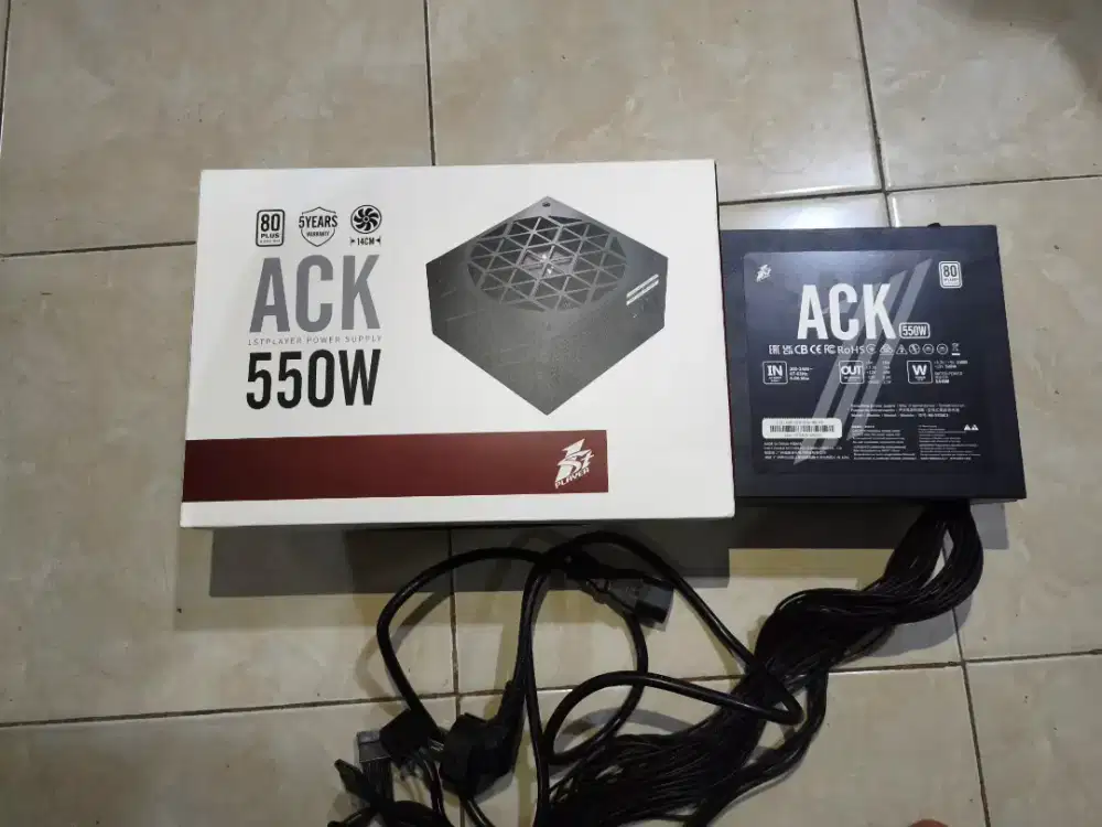 Power supply (PSU) 1stplayer ack 550w 80+bronze