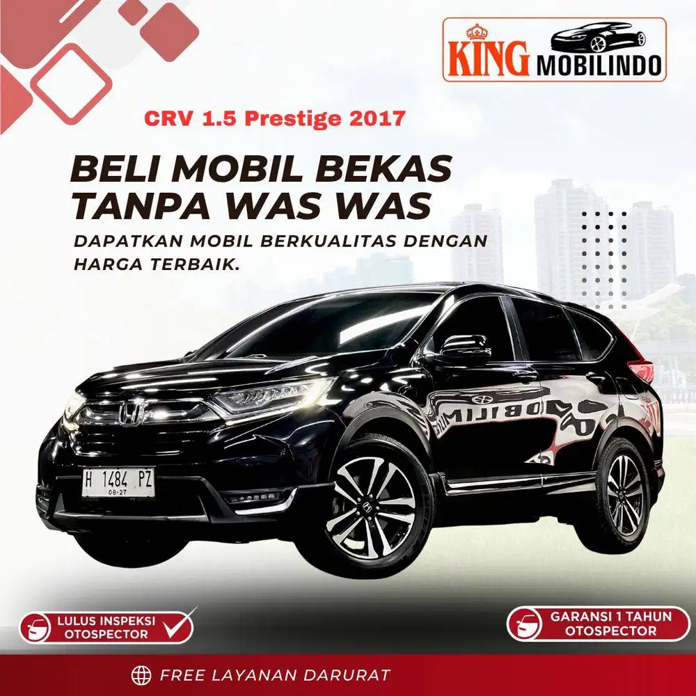 ( km 60rb ) CRV Prestige 1.5 Turbo 2017, Garansi 1 Tahun