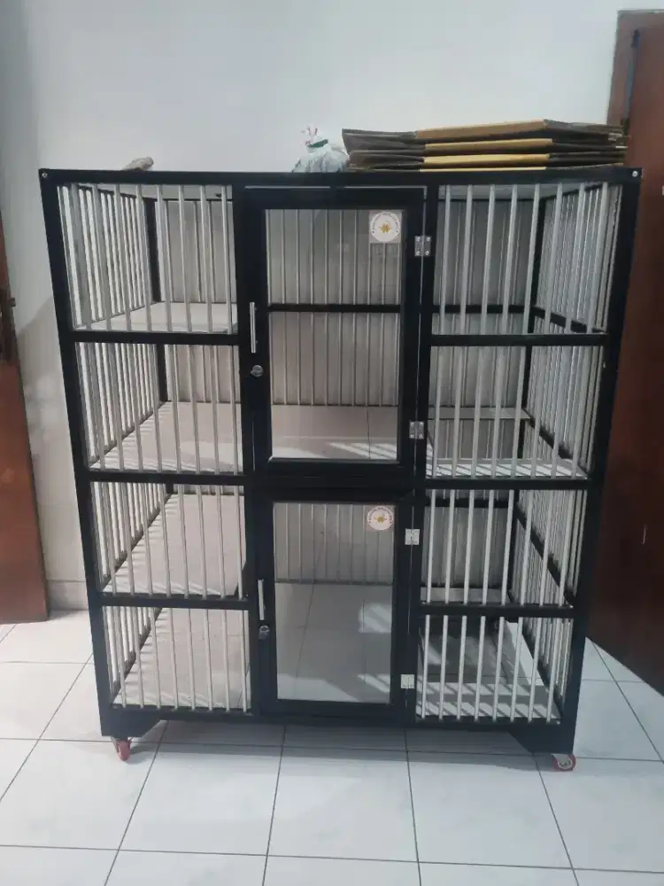 Kandang Kucing 2 Kamar