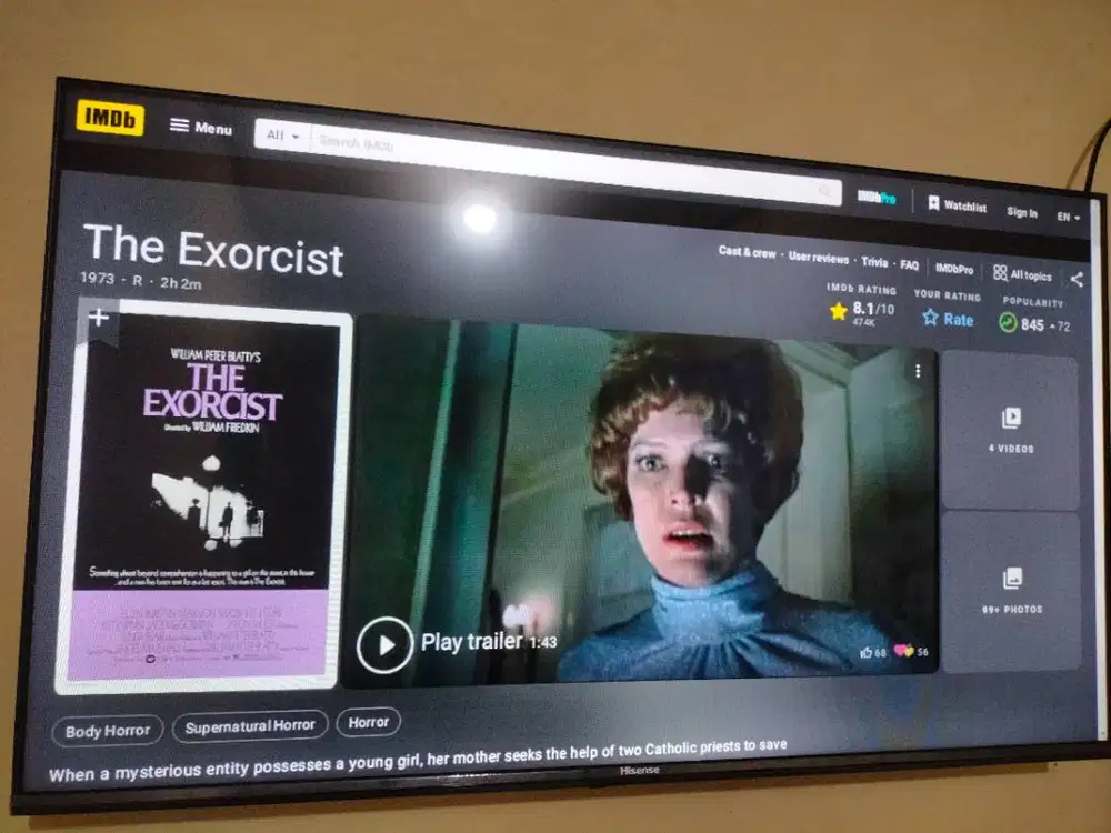 hisense smart tv 43 inc