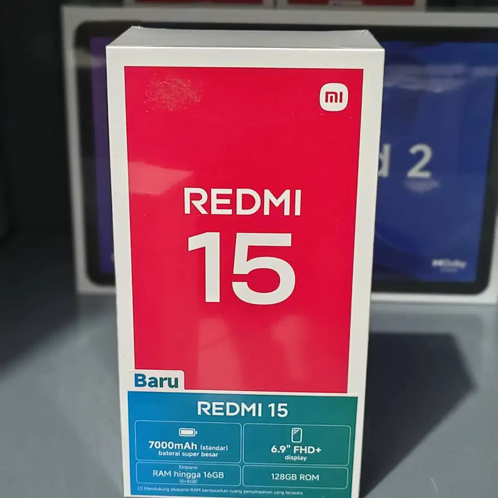 PROMO NEW REDMI 15 GARANSI XIAOMI INDONESIA!! BISA KREDIT TANPA DP!!