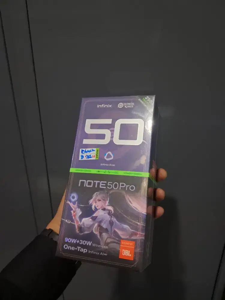 Harga Spesial Infinix Note 50 pro 8+8/256 GB NEW