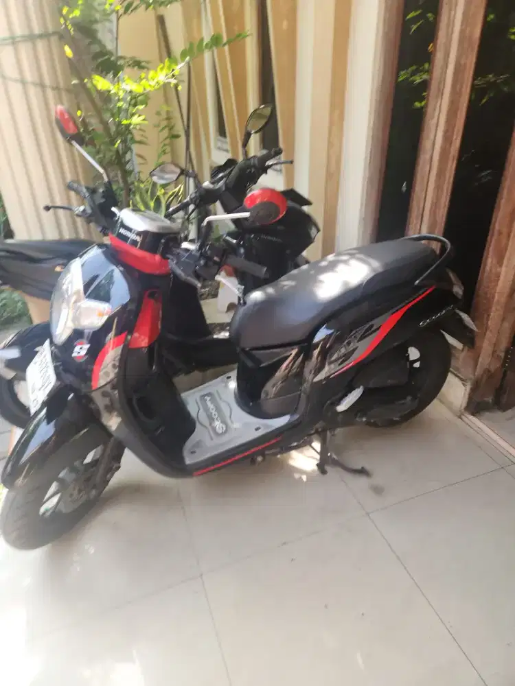 Dp500rb Scoopy hitam 2019 Gbm bisa tunai atau kredit