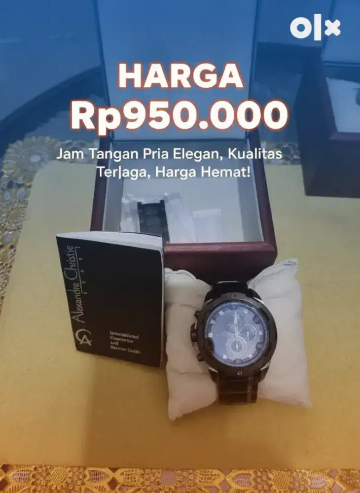 Tangan Pria Alexandre Christie Second Original