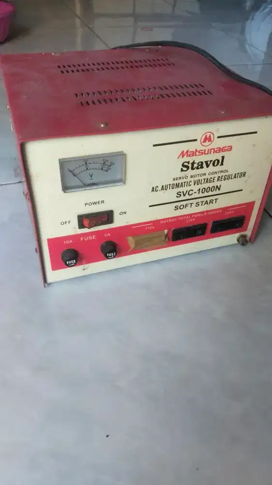 Stabilizer listrik matsunaga stavol 1000v