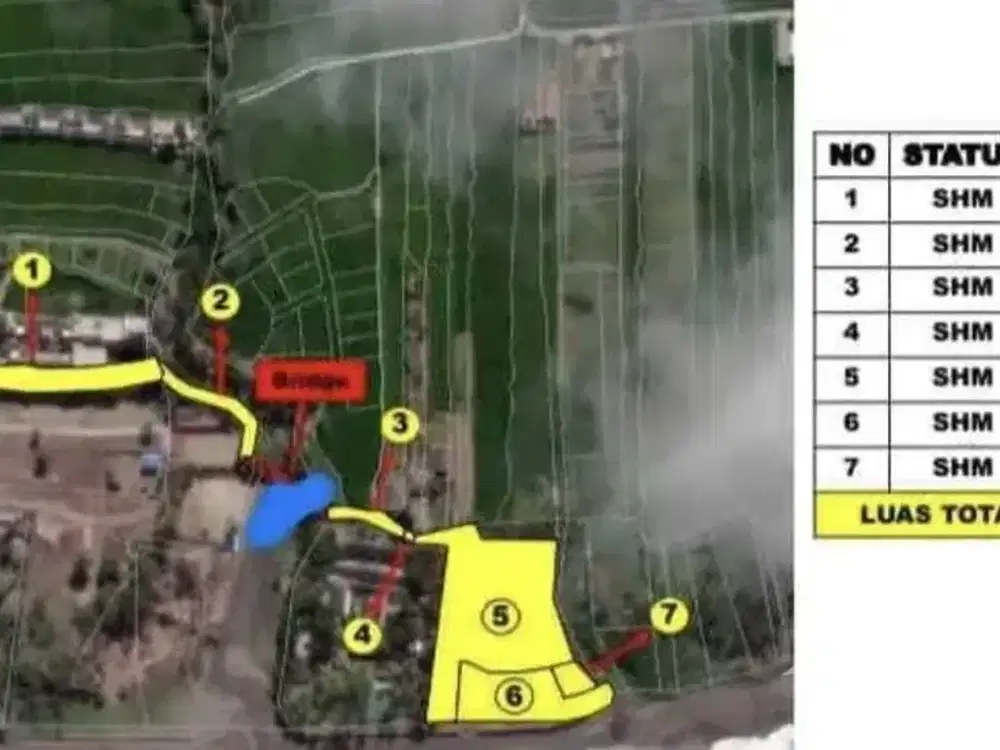 Land for sale in Seseh, Bali