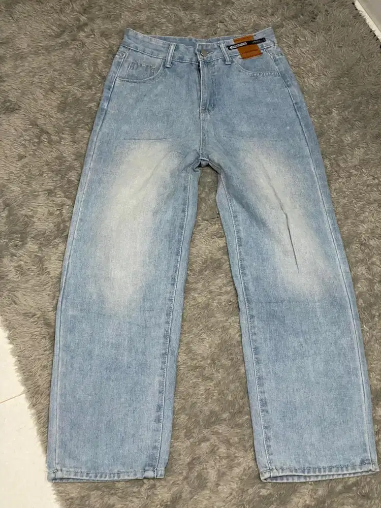 Loose jeans blue retro