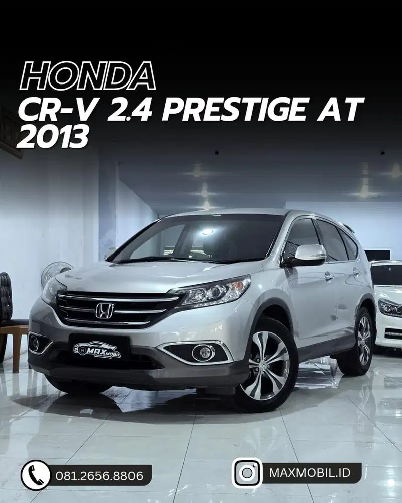 [ODO 70RB‼️] CRV PRESTIGE 2.4 AT 2013 pemakaian 2014 CR-V