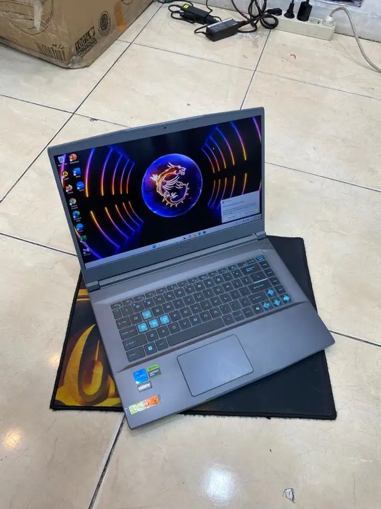 Laptop Gaming Msi Core i5-12450H RTX 2050 Garansi 1 tahun