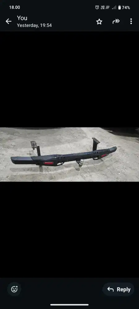 Besi towing ex fortuner