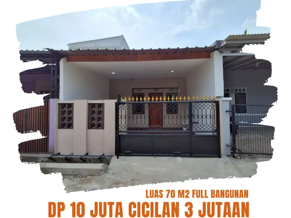 Rumah Terjangkau dekat Pemda Cibinong Cukup DP 10 Juta Cicil 3 Jutaan