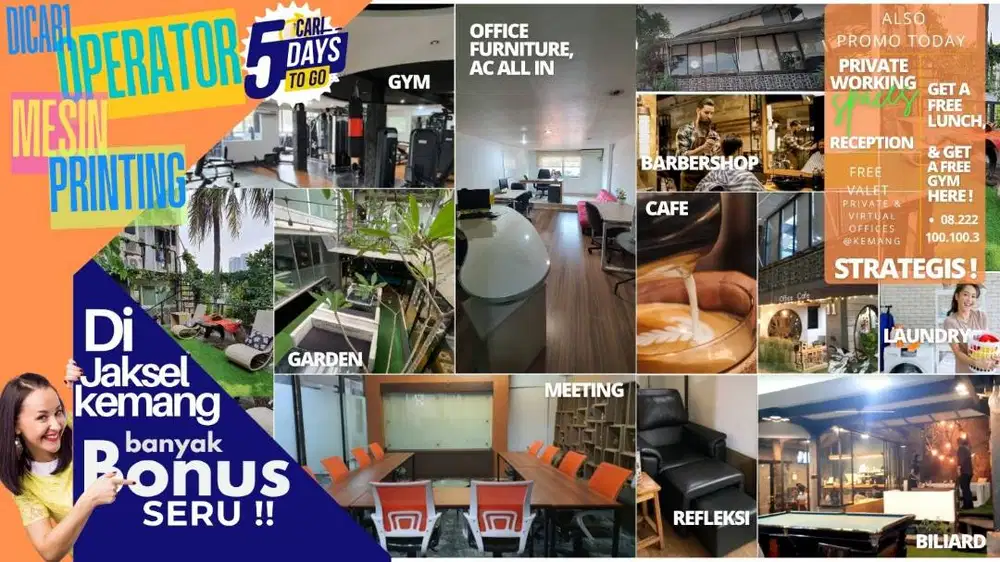 Lowongan Staff Printing  (Kemang, Jakarta Selatan)