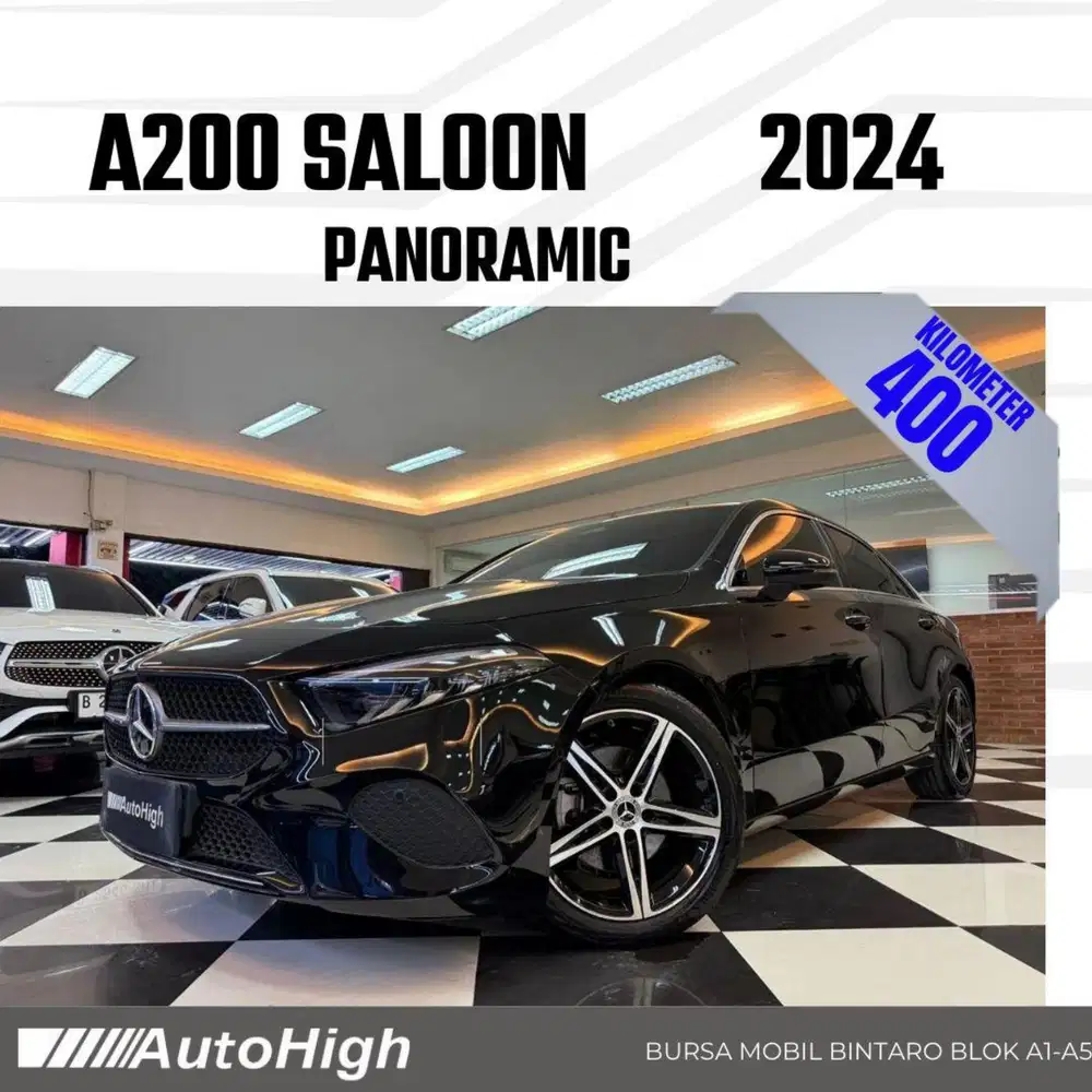 DP10% [Km400 Perak] A200 Sunroof 2024 Black Reg 2023 #AUTOHIGH