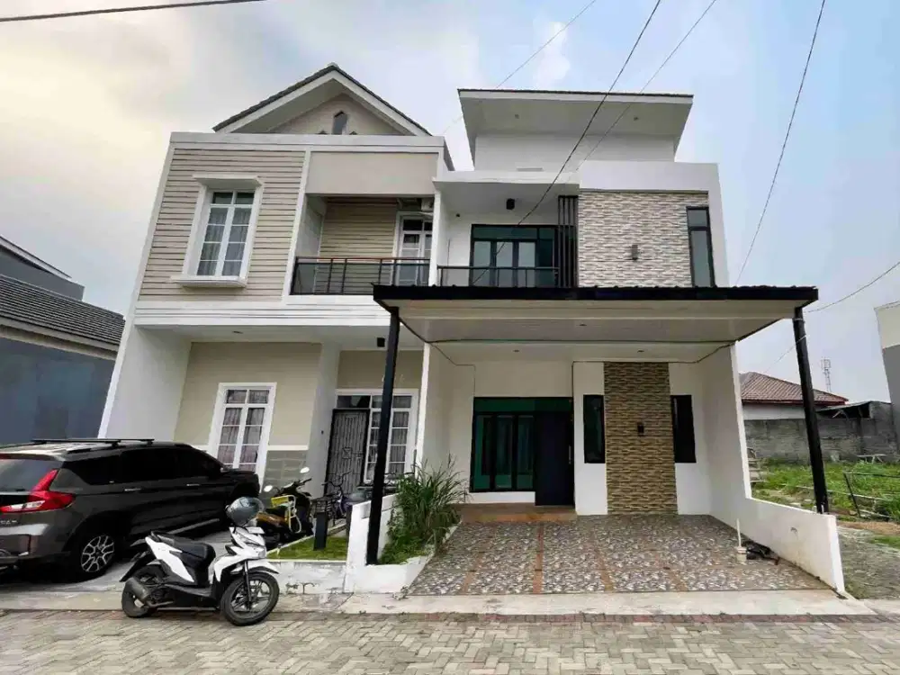 Rumah Cluster Muslim di Pondok Melati Dekat Toll Jatiwarna, AlAzhar 55, Plaza Pd.Gede, Pinangranti