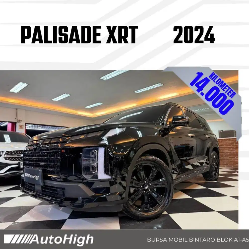 DP10% [Km14.000] Palisade XRT 2024 Black Reg 2023 #AUTOHIGH