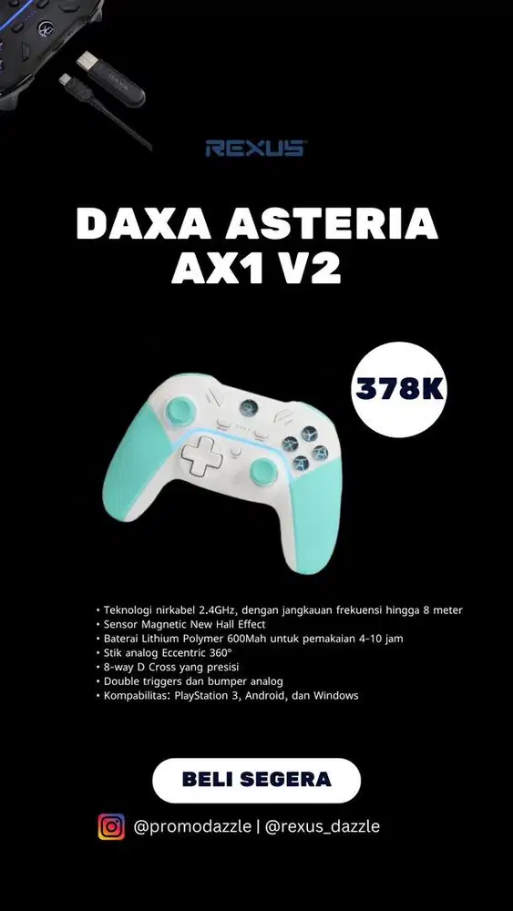 Rexus daxa ASTERIA AX1 V2