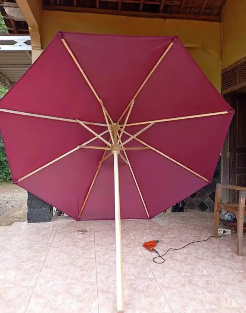 Payung taman cafe
