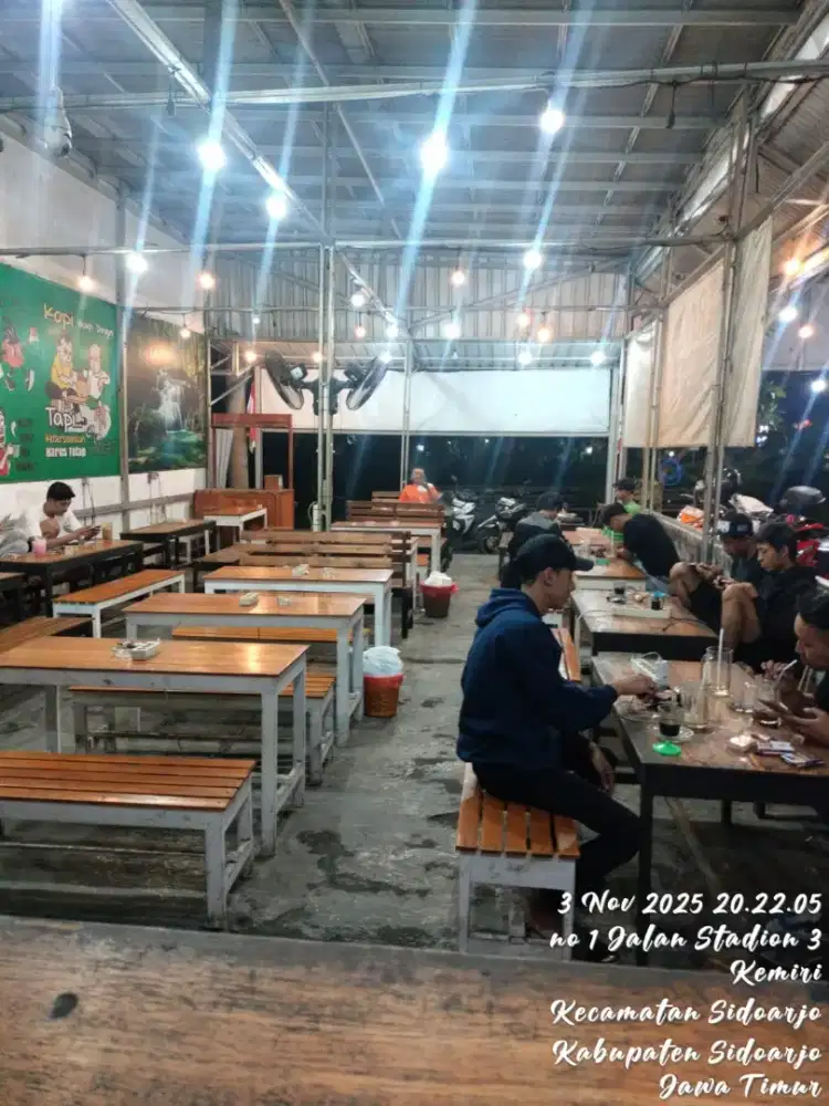 PENJAGA WARKOP LOKASI SIDOARJO