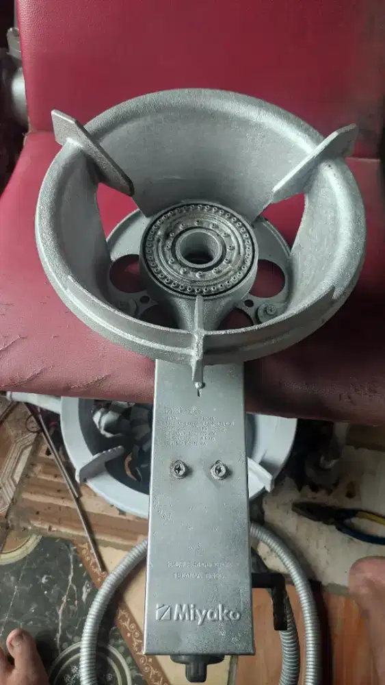KOMPOR WOS BERTEKANAN TINGGI MIYAKO (TANPA SELANG & REGULATOR)