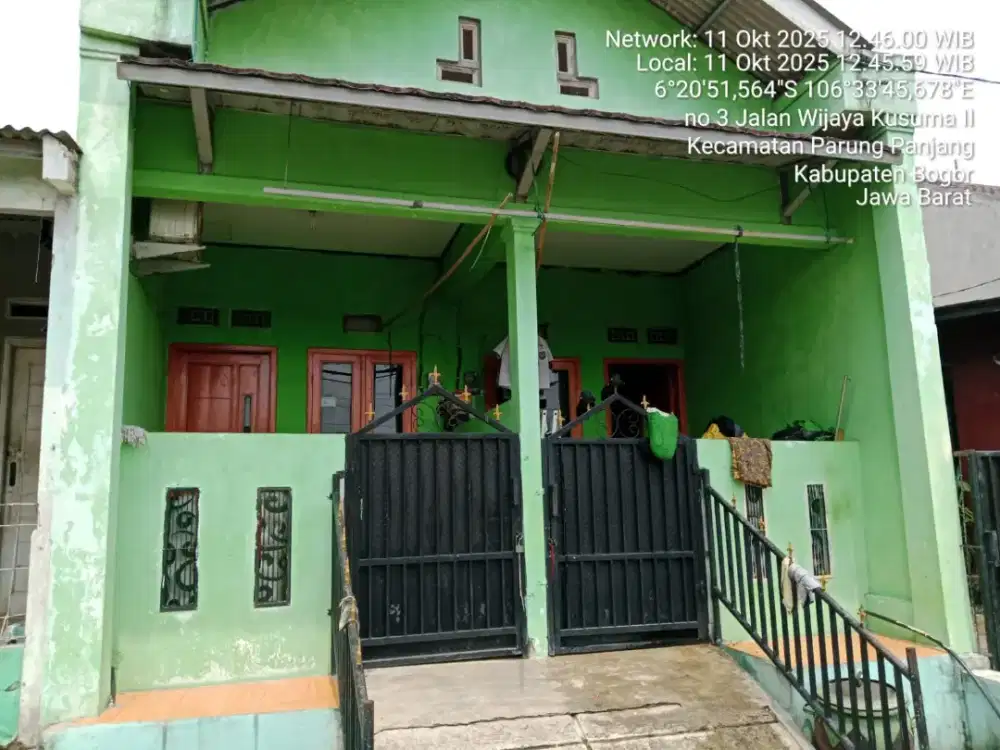 DIJUAL RUMAH DI JL WIJAYA KUSUMA BOGOR FULL BANGUNAN SIAP HUNI