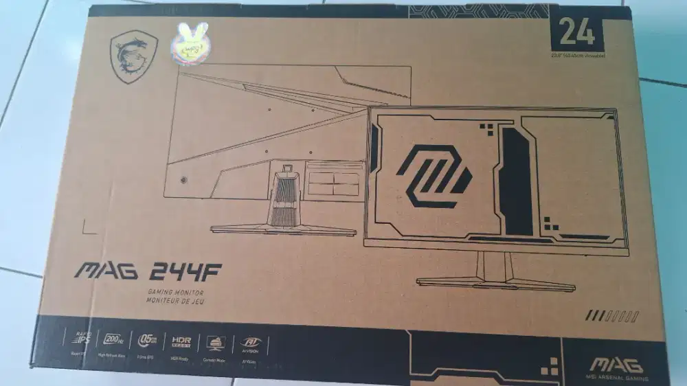 Monitor Gaming MSI MAG 244F FHD 24 inch 200Hz IPS (BNOB) spek Monster