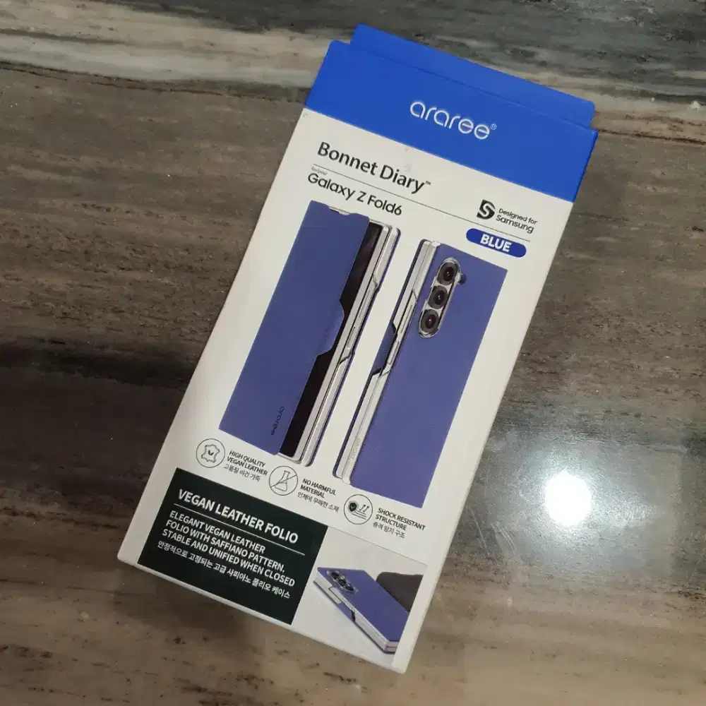 DIJUAL ! ARAREE CASE BONNET DIARY FOR SAMSUNG Z FOLD 6 CASING BOOK