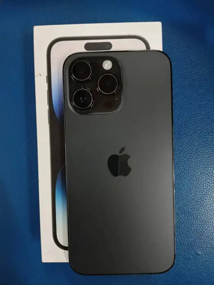 iphone 14 pro max 256gb black inter BEA CUKAI