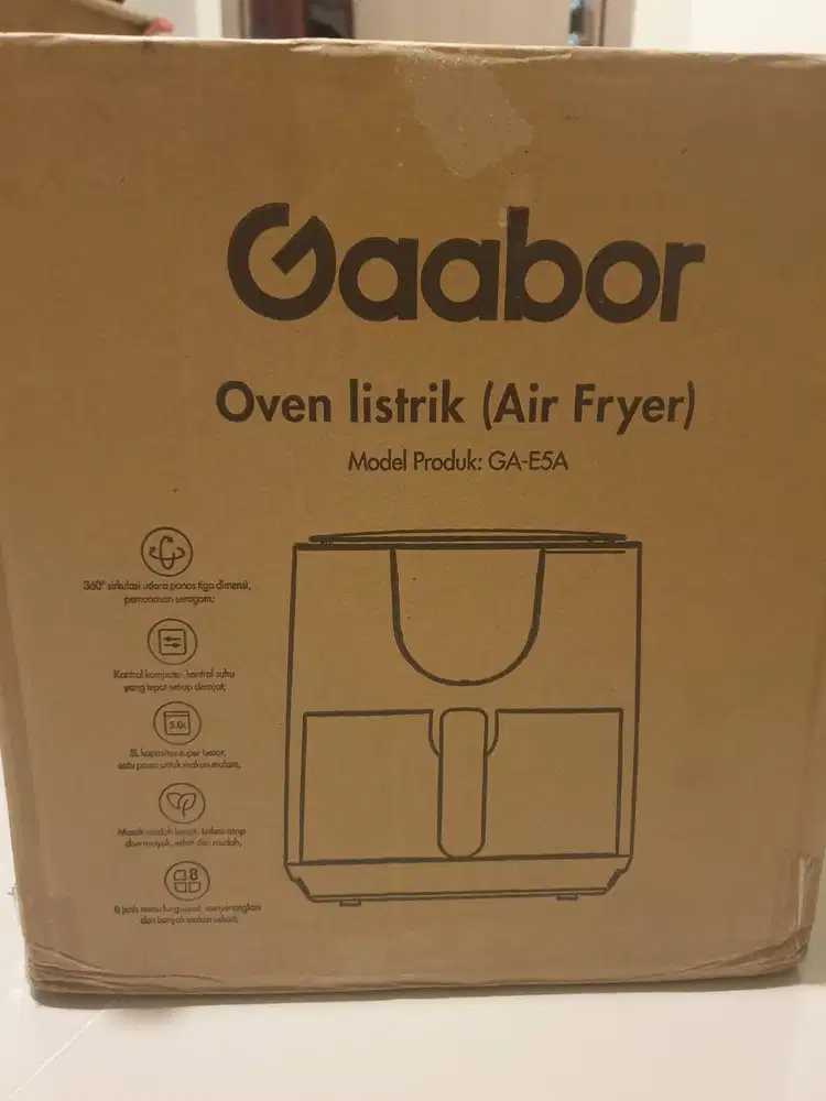 JUAL AIR FRYER MERK GAABOR